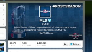 Illustration for article titled MLB Removed The Phrase "We Don't Understand The Infield Fly Rule" From Its Twitter Profile